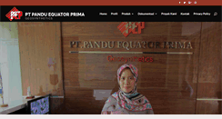 Desktop Screenshot of pandu-equator.com
